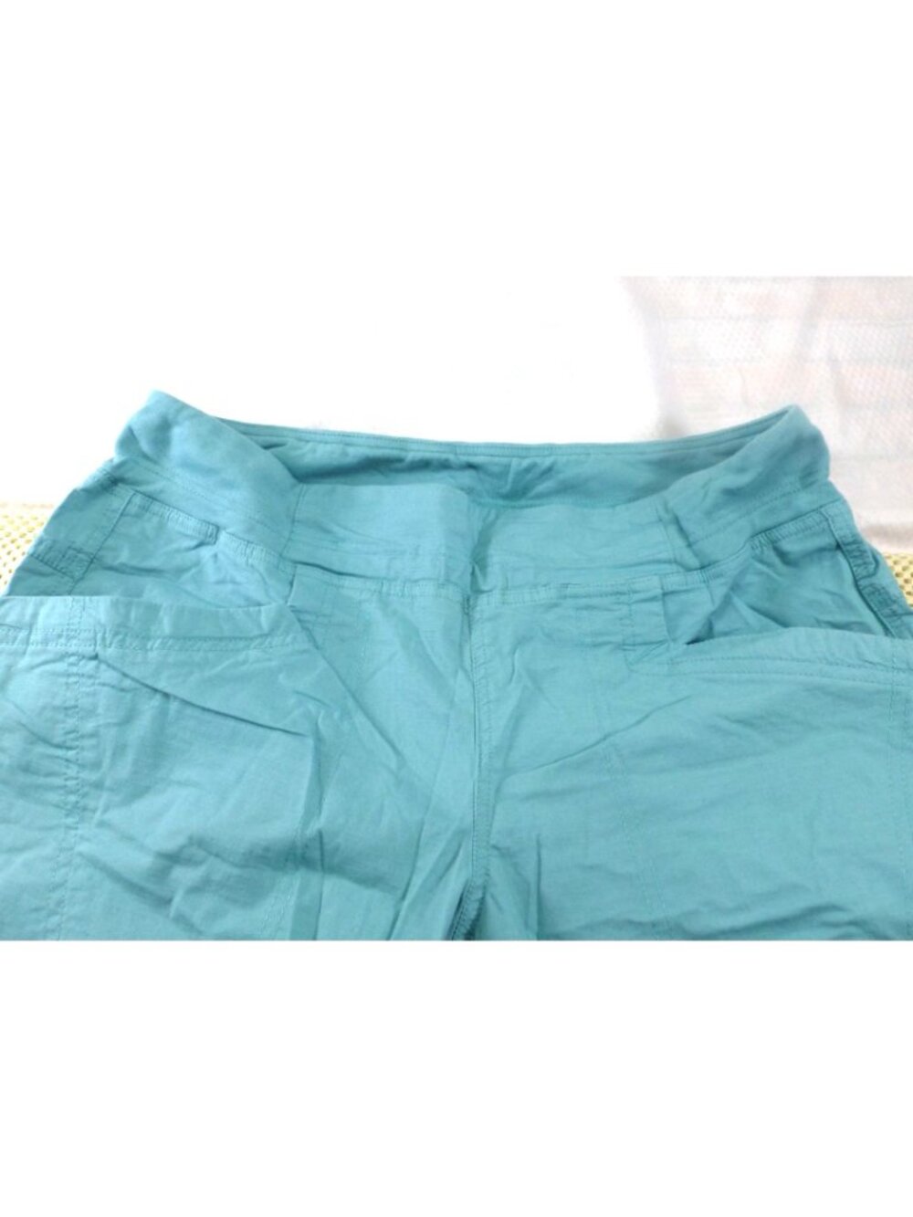 Prana Womens Wakeen Pants Azurite L Stretch Mini Ripstop Relaxed Fit Sustainable - Picture 12 of 15